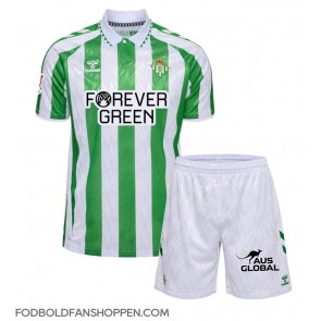 Real Betis Hjemmebanetrøje Børn 2024-25 Kortærmet (+ Korte bukser)